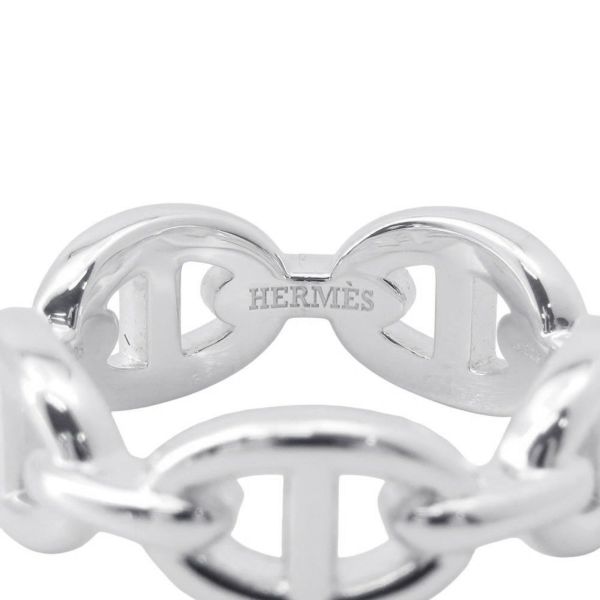 エルメス リング シェーヌダンクル アンシェネPM Enchainee SV925シルバー リングサイズ53 HERMES ジュエリー
