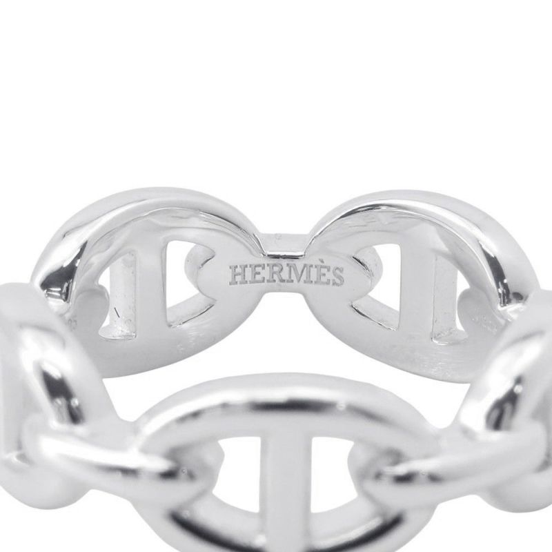 エルメス リング シェーヌダンクル アンシェネPM Enchainee SV925シルバー リングサイズ53 HERMES ジュエリー