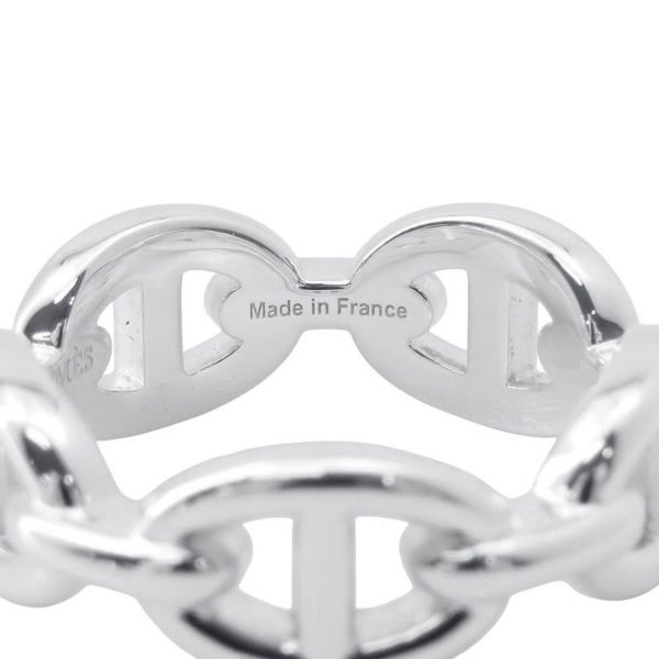 エルメス リング シェーヌダンクル アンシェネPM Enchainee SV925シルバー リングサイズ53 HERMES ジュエリー