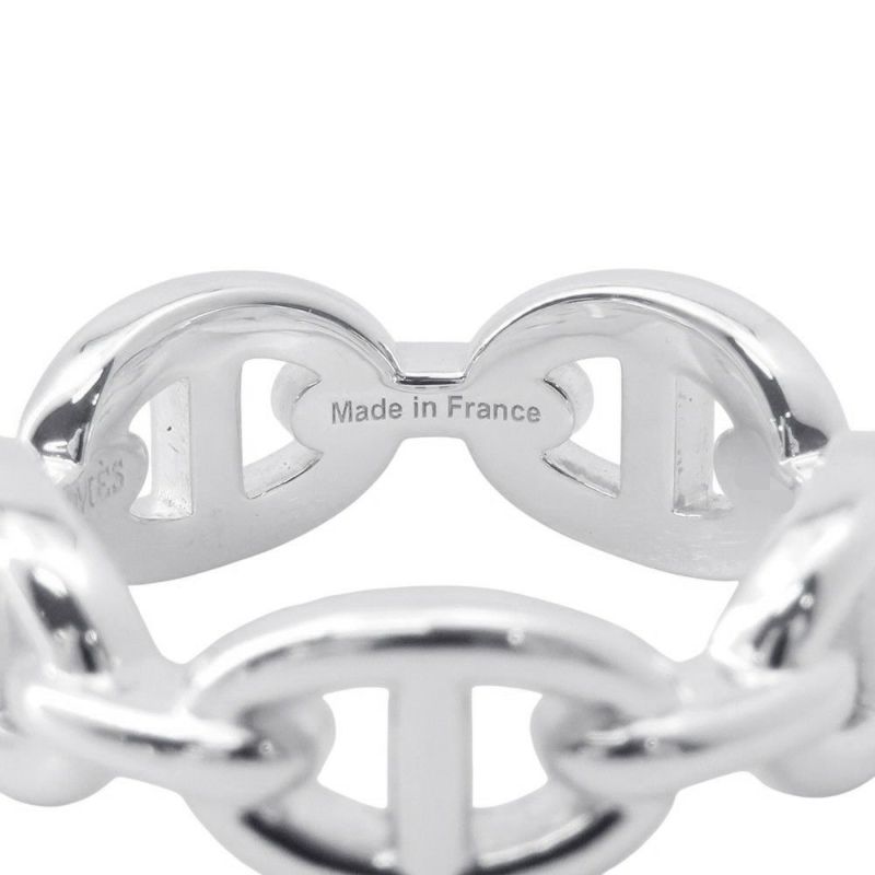 エルメス リング シェーヌダンクル アンシェネPM Enchainee SV925シルバー リングサイズ53 HERMES ジュエリー