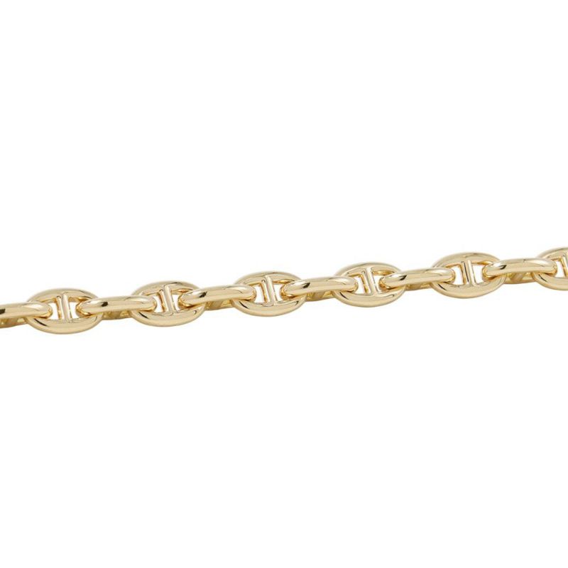 エルメス ブレスレット シェーヌダンクルTPM 26コマ K18YGイエローゴールド HERMES ジュエリー