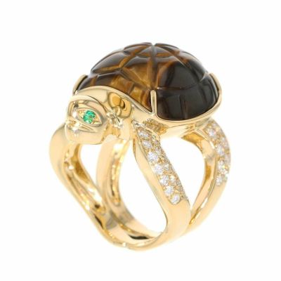 ごはんつぶ ブシュロン ジャイプール アメジスト リング k18YG ブシュロン アメジスト レディスリング K18YG Boucheron ごはんつぶ