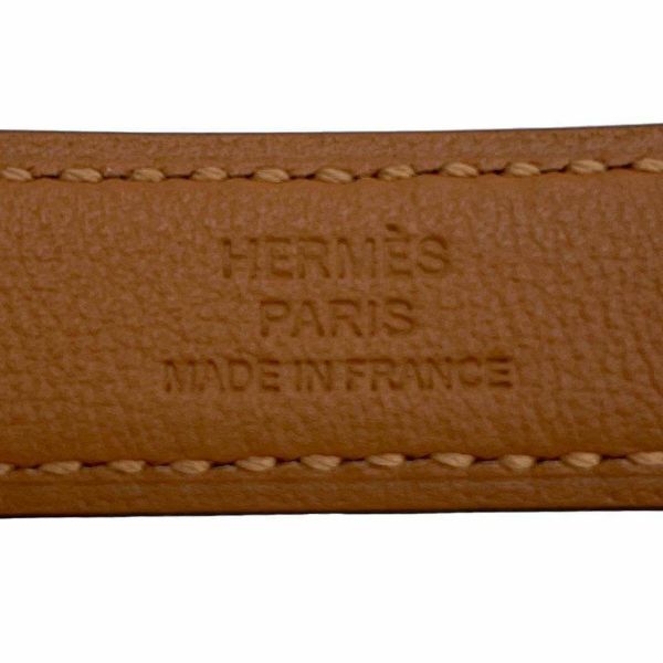 エルメス べルト ケリーべルト ブラック/ゴールド/ピンクゴールド金具 エプソン/スイフト W刻印 HERMES Kelly