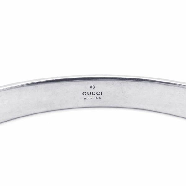 グッチ ブレスレット GG&ビー バングル  GG&Bee Engraving  Bangle SV925シルバー サイズ19 728296 GUCCI