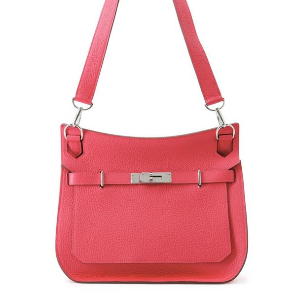 エルメス ショルダーバッグ ジプシエール28 ローズエクストリーム/シルバー金具 トリヨンクレマンス D刻印