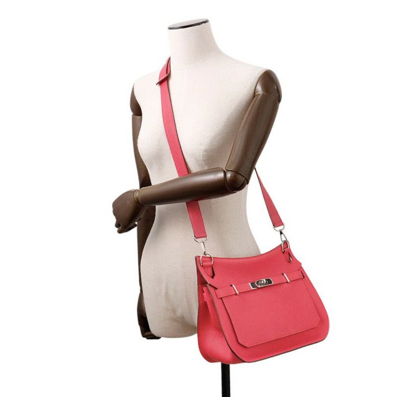 エルメス ショルダーバッグ ジプシエール28 ローズエクストリーム/シルバー金具 トリヨンクレマンス D刻印