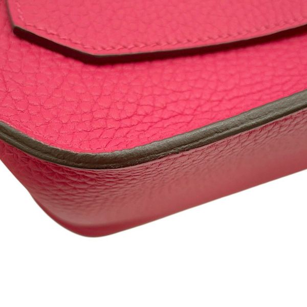 エルメス ショルダーバッグ ジプシエール28 ローズエクストリーム/シルバー金具 トリヨンクレマンス D刻印