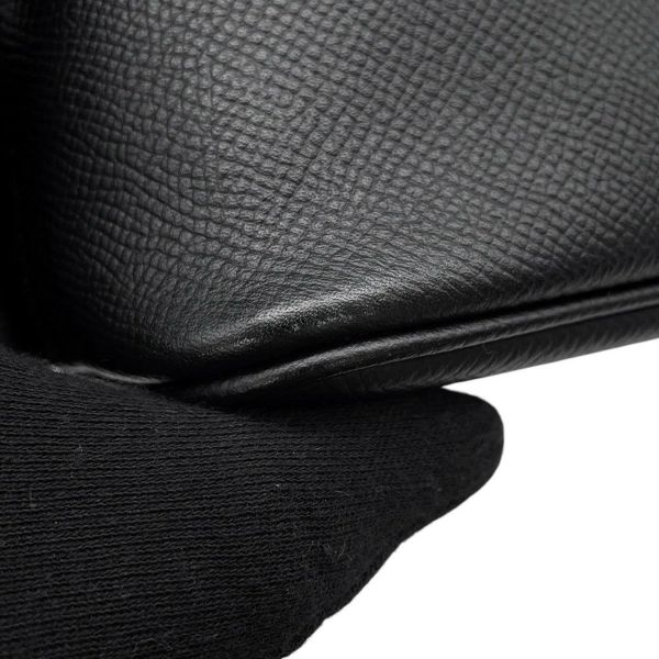 エルメス ハンドバッグ ボリード27 ブラック/ゴールド金具 エプソン C刻印 2wayショルダー 黒