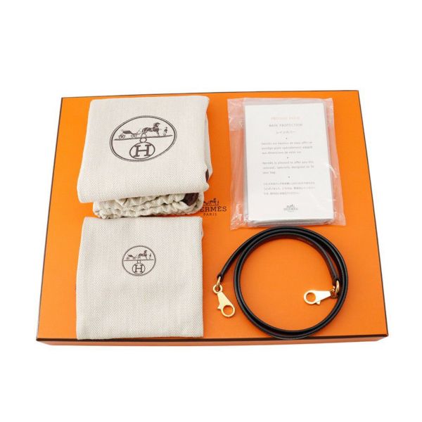 エルメス ハンドバッグ ボリード27 ブラック/ゴールド金具 エプソン C刻印 2wayショルダー 黒