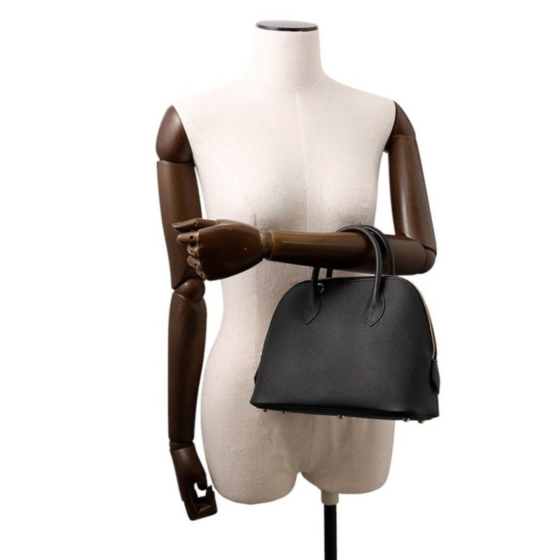 エルメス ボリード1923 25 ブラック/ゴールド金具 エプソン W刻印 2wayショルダー 黒