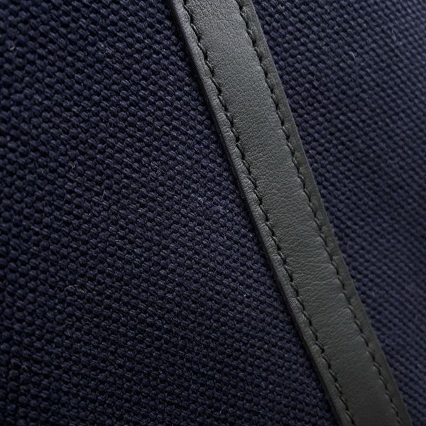 エルメス ハンドバッグ ピコタンロックPM カーゴ ブルーマリン/ブラック/ゴールド金具 トワルゴエラン/スイフト U刻印