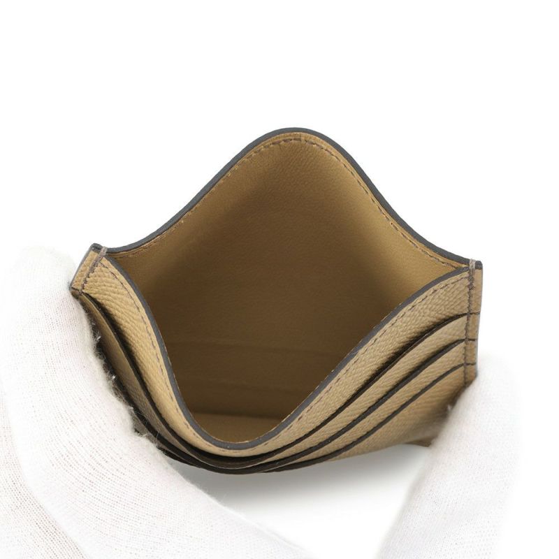 エルメス カードケース Hセリエ プシエール/ツンドラ エプソン K刻印 HERMES カード