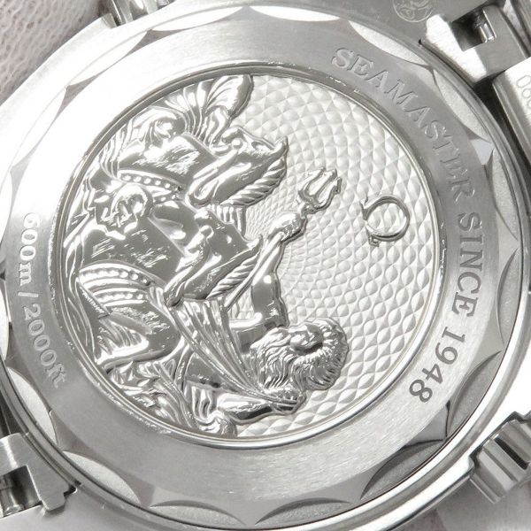 オメガ シーマスター プラネットオーシャン 600M コーアクシャル マスター クロノメーター 215.30.40.20.03.002 腕時計 サマーブルー文字盤