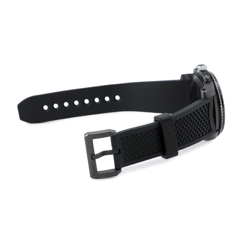 カルティエ カリブル ドゥ カルティエ ダイバー カーボン WCSA0006 Cartier 腕時計 黒文字盤