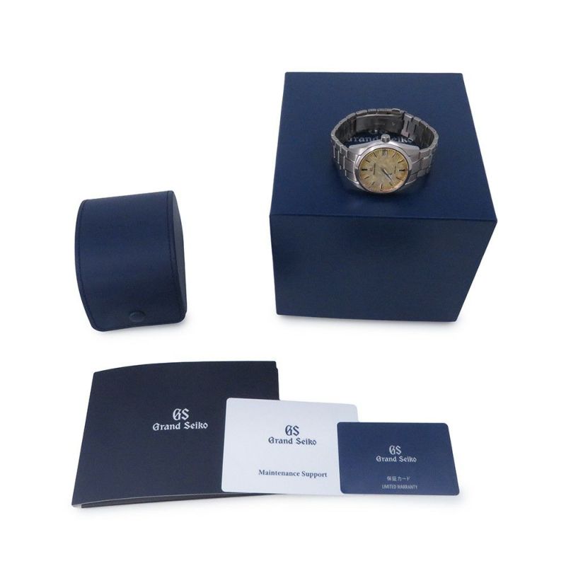 セイコー グランドセイコー ヘリテージコレクション スプリングドライブ 限定500本 SBGA503 腕時計 ウォッチ ライトゴールド文字盤