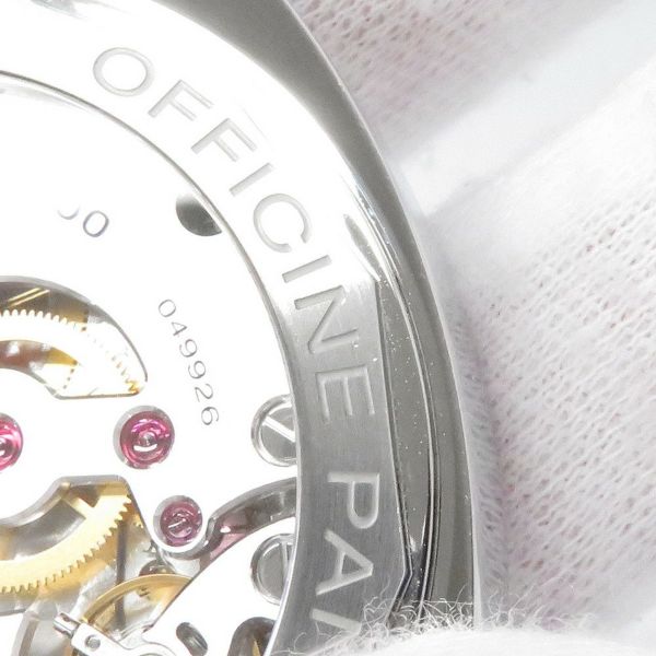 ルミノール マリーナ ロゴ アッチャイオ PAM01005 PANERAI 腕時計 ウォッチ 黒文字盤