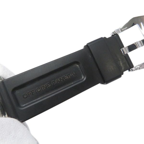 ルミノール マリーナ ロゴ アッチャイオ PAM01005 PANERAI 腕時計 ウォッチ 黒文字盤