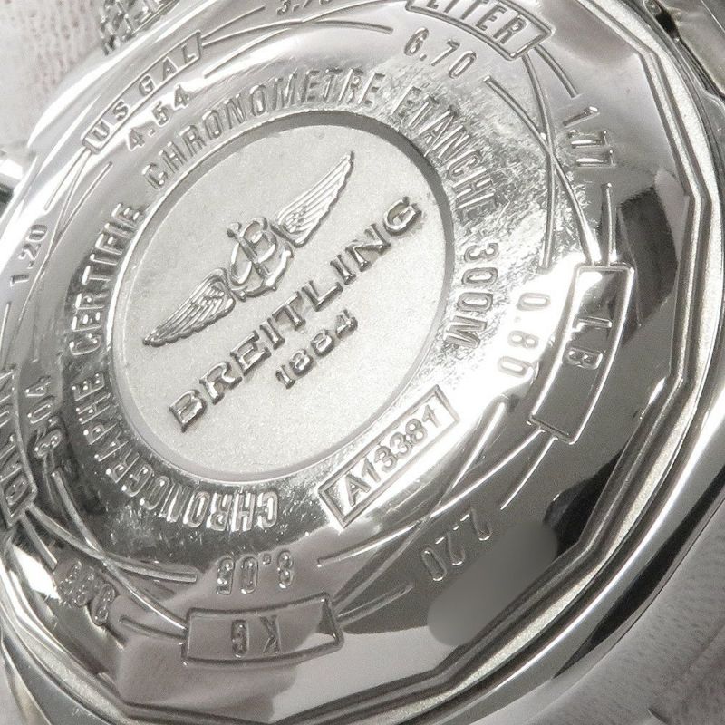 ブライトリング アベンジャー2 クロノグラフ A13381 BREITLING 腕時計 ウォッチ 黒文字盤