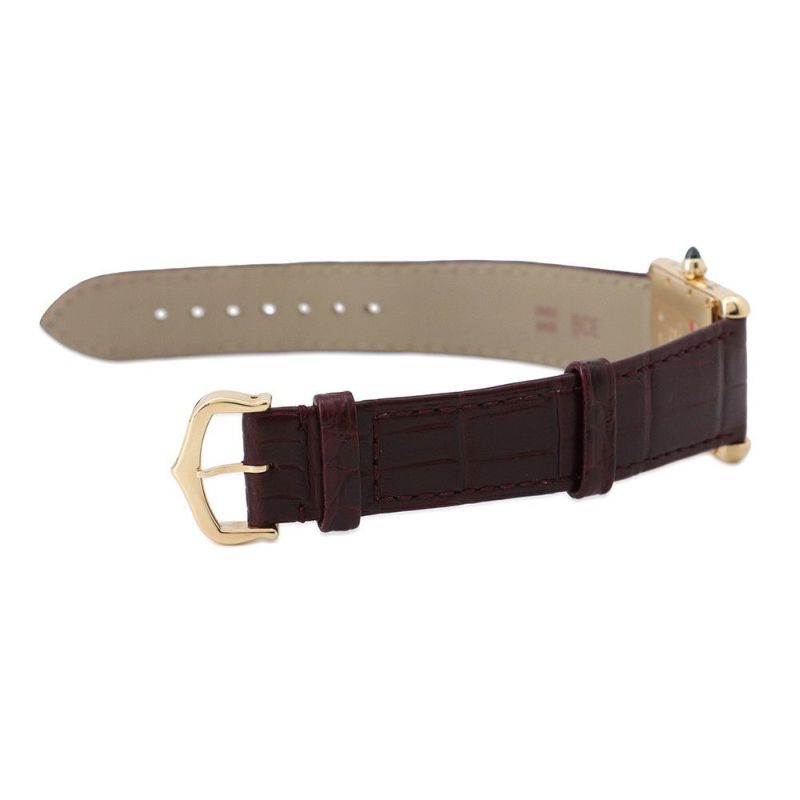 カルティエ タンク ルイ カルティエ LM WGTA0093 Cartier 腕時計 レッド文字盤 クォーツ