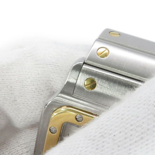 カルティエ サントスガルベ LM W20011C4 Cartier 腕時計 シルバー文字盤