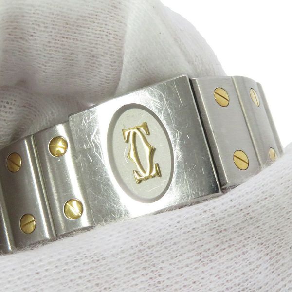 カルティエ サントスガルベ LM W20011C4 Cartier 腕時計 シルバー文字盤