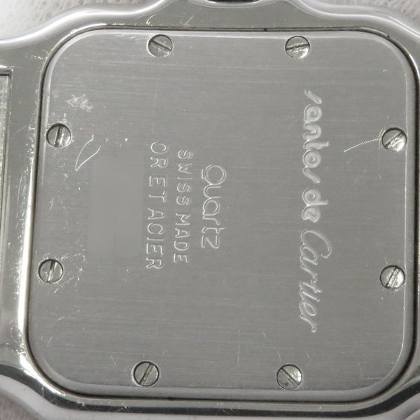 カルティエ サントスガルベ LM W20011C4 Cartier 腕時計 シルバー文字盤