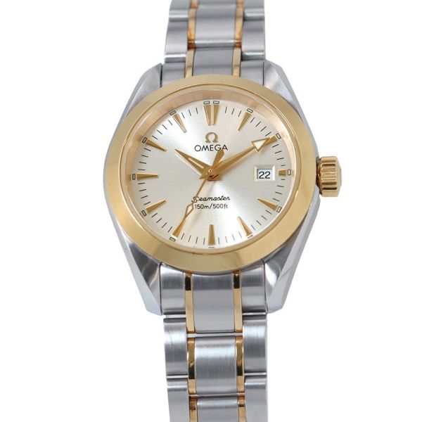 オメガ シーマスター アクアテラ 150M クォーツ 2377.30 OMEGA 腕時計 ウォッチ シルバー文字盤