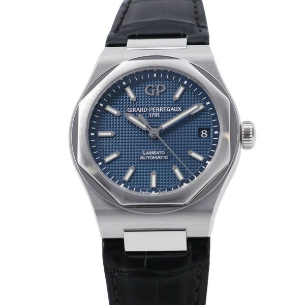 ジラールペルゴ ロレアート 81010-11-431-BB6A GIRARD-PERREGAUX 腕時計 ブルー文字盤