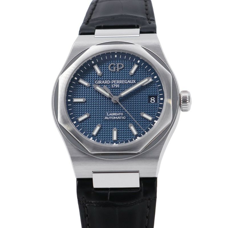 ジラールペルゴ ロレアート 81010-11-431-BB6A GIRARD-PERREGAUX 腕時計 ブルー文字盤