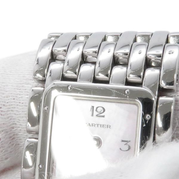 カルティエ パンテール リュバン W61003T9 Cartier 腕時計 ピンクシェル文字盤 クォーツ
