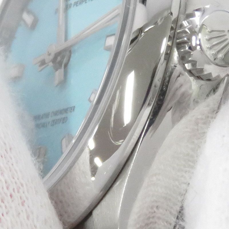 ロレックス オイスターパーペチュアル31 ランダムシリアル ルーレット 277200 ROLEX 腕時計 ターコイズ文字盤