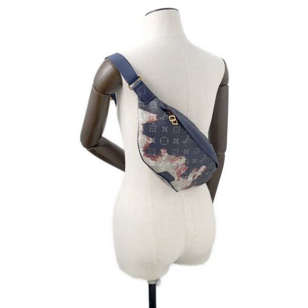 ルイヴィトン ボディバッグ モノグラム・ブリーチ ディスカバリー バムバッグ PM M23905 LOUIS VUITTON メンズ