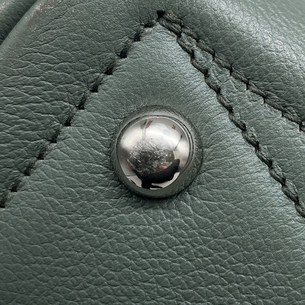 エルメス ブリーフケース ヴィクトリア2 12H ヴェールアマンド/シルバー金具 エバーカラー D刻印  HERMES メンズ