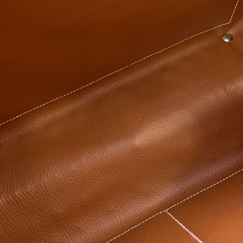 エルメス ハンドバッグ ケリー35 ピクニック ナチュラル/フォーブ/シルバー金具 ラタン/バレニア □O刻印