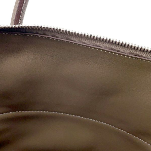 エルメス ハンドバッグ ボリード31 エトゥープ/シルバー金具 トリヨンクレマンス X刻印 2wayショルダー
