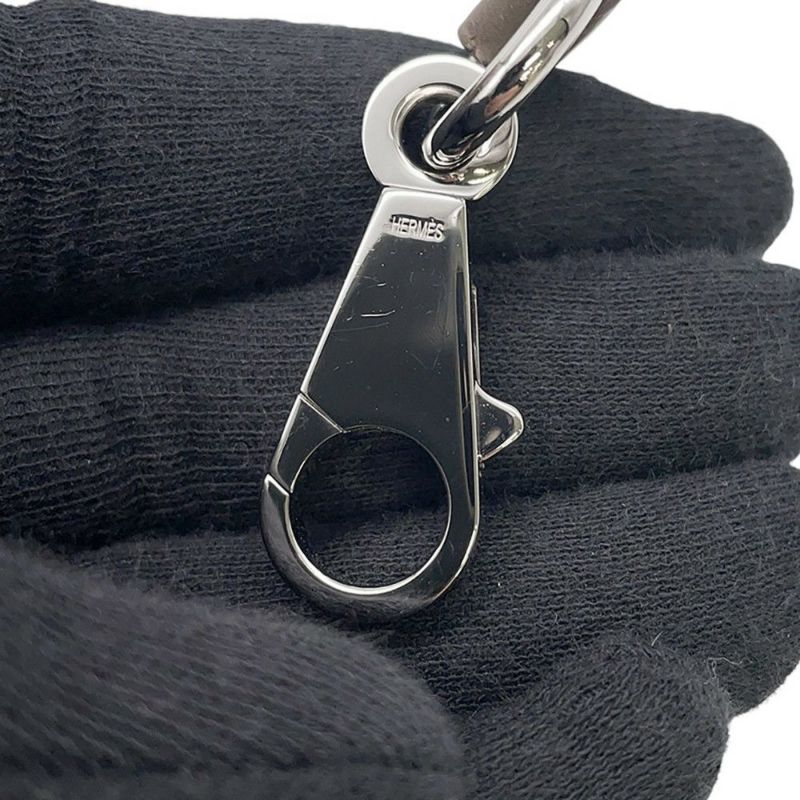 エルメス ハンドバッグ ボリード31 エトゥープ/シルバー金具 トリヨンクレマンス X刻印 2wayショルダー