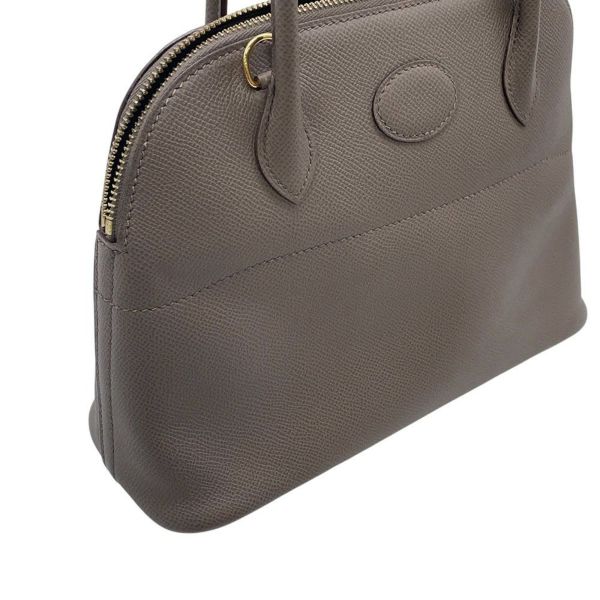 エルメス ハンドバッグ ボリード27 エタン/ゴールド金具 エプソン D刻印 2wayショルダー