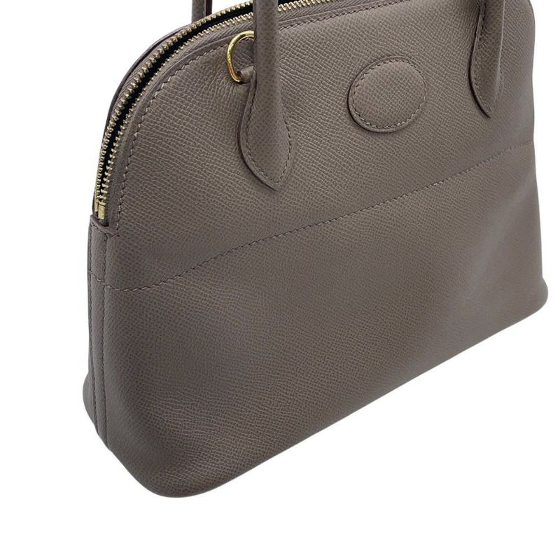 エルメス ハンドバッグ ボリード27 エタン/ゴールド金具 エプソン D刻印 2wayショルダー