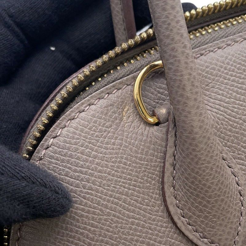 エルメス ハンドバッグ ボリード27 エタン/ゴールド金具 エプソン D刻印 2wayショルダー