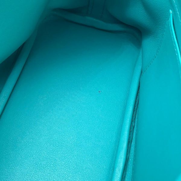 エルメス ハンドバッグ ボリード27 ブルーパオン/シルバー金具 スイフト X刻印 2wayショルダー