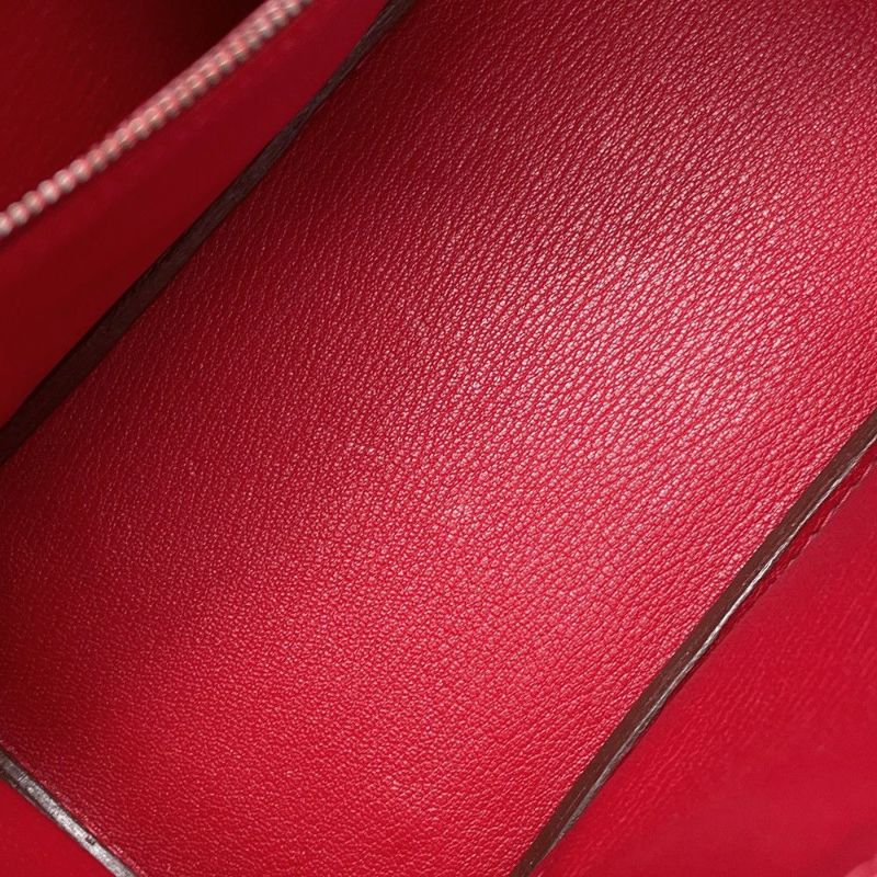 エルメス バーキン25 ルージュモワイヤン/ルテニウム金具 リザード □J刻印 HERMES Birkin ハンドバッグ