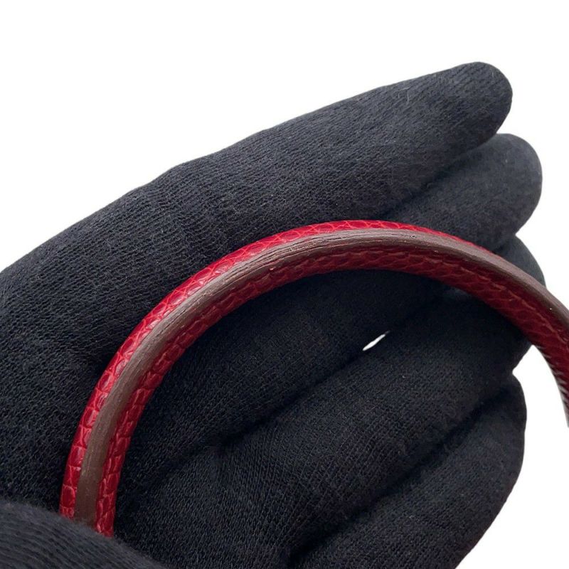 エルメス バーキン25 ルージュモワイヤン/ルテニウム金具 リザード □J刻印 HERMES Birkin ハンドバッグ