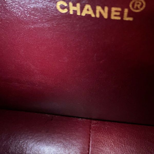 シャネル チェーンショルダーバッグ マトラッセ30 ココマーク ラムスキン A04412 CHANEL デカマト 黒