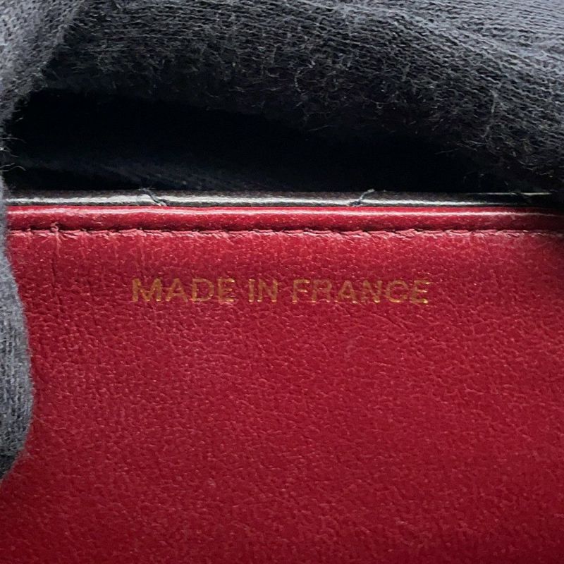 シャネル チェーンショルダーバッグ マトラッセ30 ココマーク ラムスキン A04412 CHANEL デカマト 黒