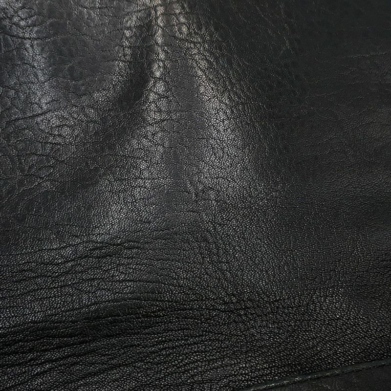 シャネル チェーンショルダーバッグ マトラッセ チェーンアラウンド レザー CHANEL 黒