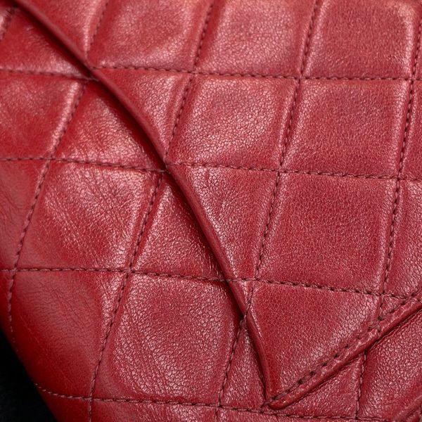 シャネル チェーンショルダーバッグ ミニマトラッセ ココマーク ラムスキン CHANEL ミニマト