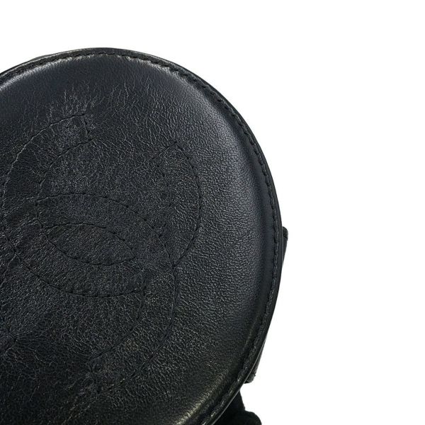 シャネル ハンドバッグ ミニ バニティバッグ マトラッセ ココマーク ラムスキン AP2729 CHANEL 黒