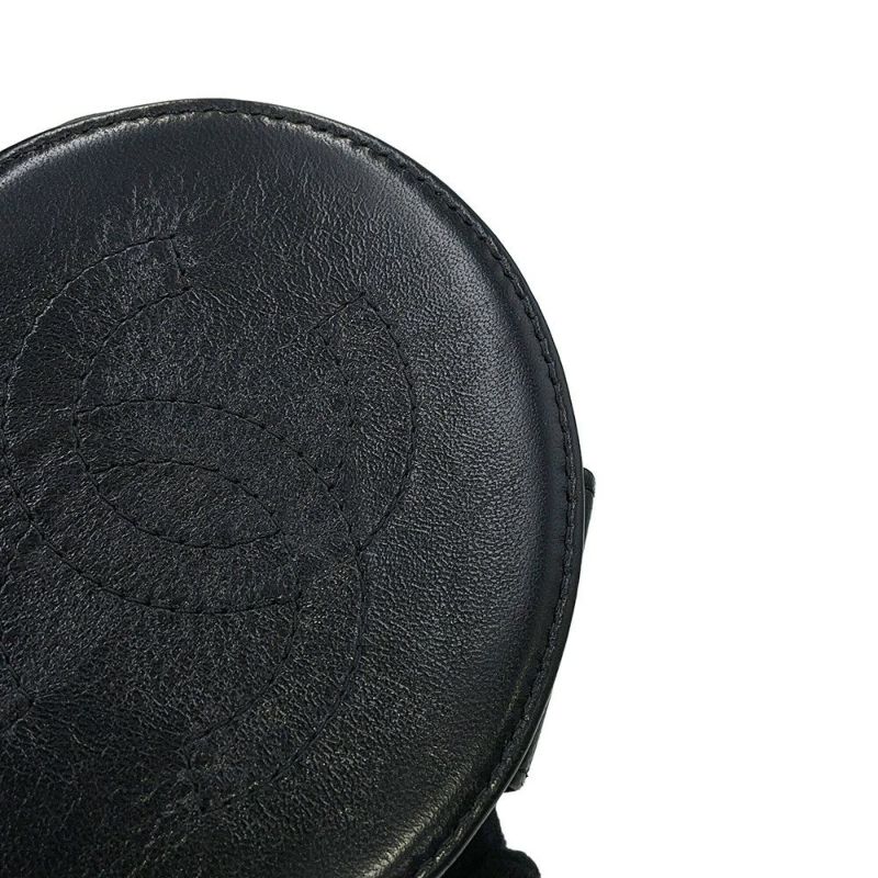 シャネル ハンドバッグ ミニ バニティバッグ マトラッセ ココマーク ラムスキン AP2729 CHANEL 黒