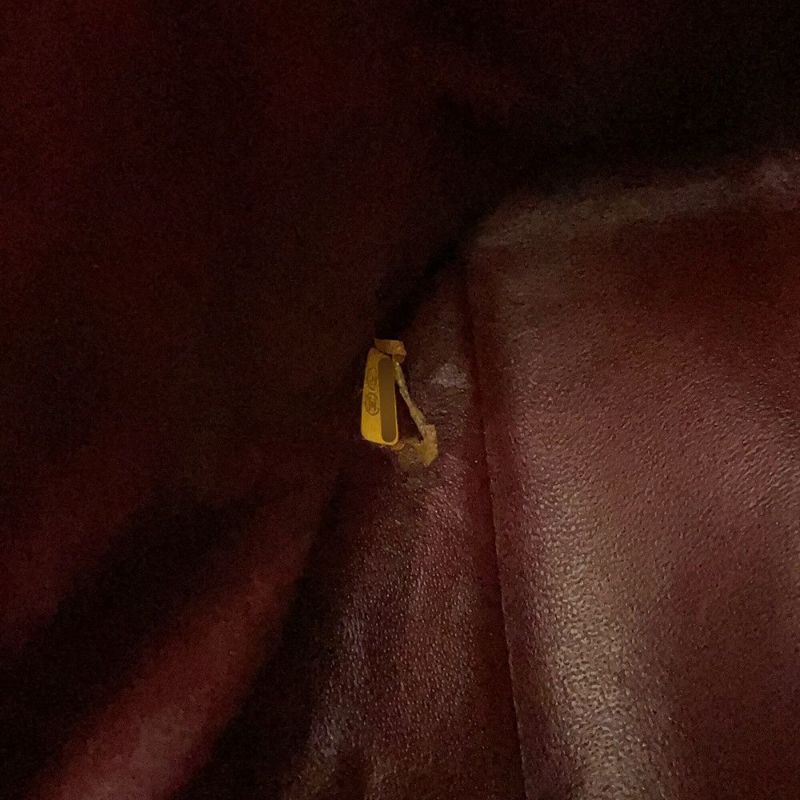 シャネル チェーンショルダーバッグ マトラッセ34 ココマーク マキシ ダブルフラップ Wチェーン A58601 デカマト 黒