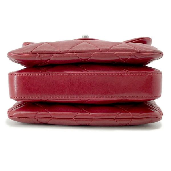 シャネル チェーンショルダーバッグ ミニマトラッセ ココマーク ラムスキン CHANEL